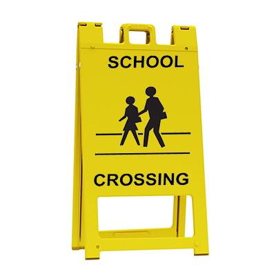 School Crossing Portable Sign Stands