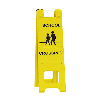 School Crossing Portable Sign Stands