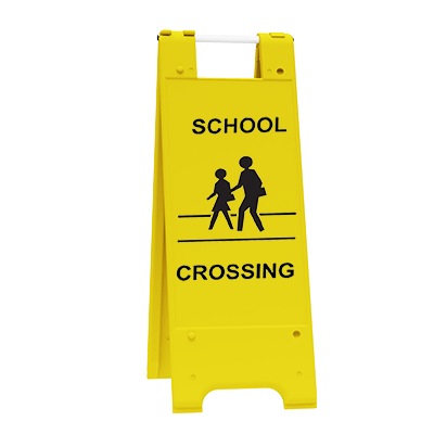 School Crossing Portable Sign Stands