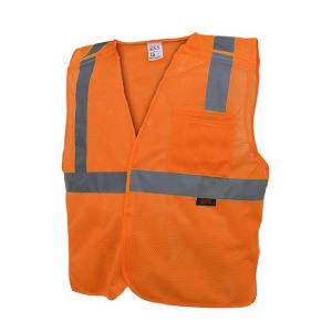 Class 2 - 5 Point Breakaway Vest - Orange