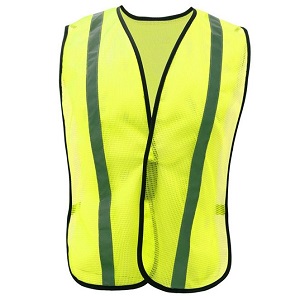 Enhanced Mesh Safety Vest Non ANSI - Lime