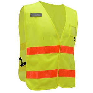 Non-ANSI Incident Utility Vest - Lime