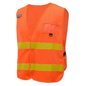 Non-ANSI Incident Utility Vest - Orange