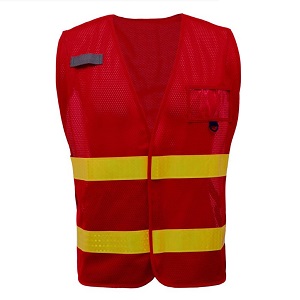 Non-ANSI Incident Utility Vest - Red