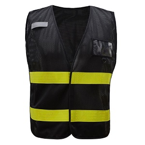 Non-ANSI Incident Utility Vest - Black