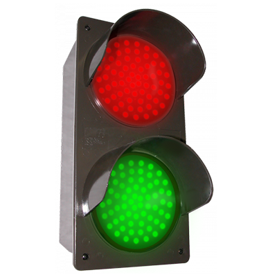 Dual LED Traffic Controller (Vertical) - Polycarbonate