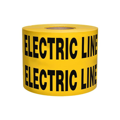 Non-Detectable Underground Tape Electrice Line (Yellow)