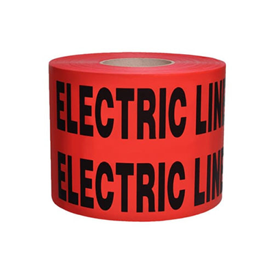 Non-Detectable Underground Tape Electric Line (Red)