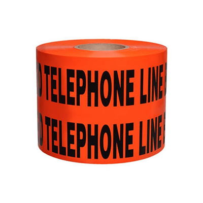 Non-Detectable Underground Tape Telephone Line (Orange)