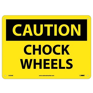 Caution Chock Wheels