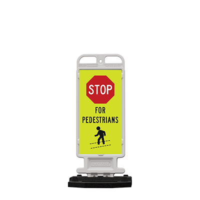 Crosscade Crosswalk Sign (STOP FOR PEDESTRIANS)