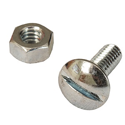 Machine Screw and Hex Nut Box of 25 pcs.