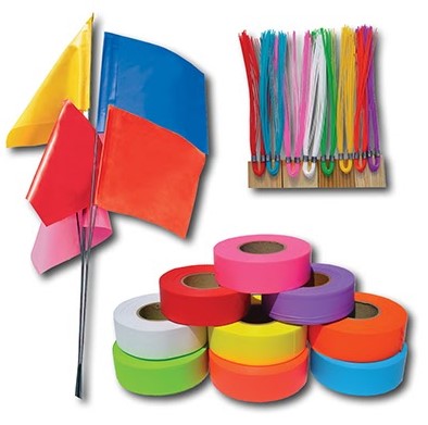 Marking Flags, Tape and Paint