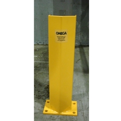 Rack Shield 18" Rack Upright Protector (3 1/2" H) - Yellow